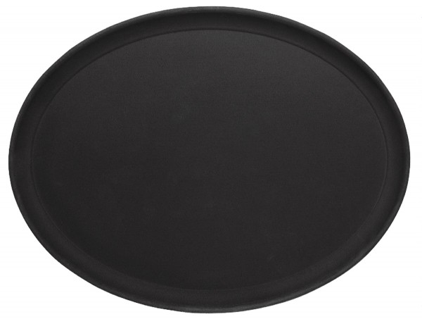 Contacto Tablett oval, 26,5, schwarz