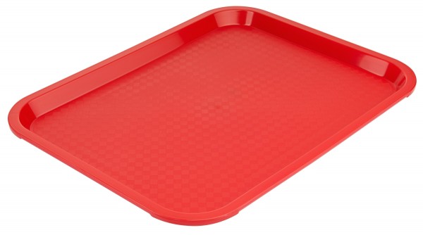 Contacto Fast Food Tablett 35 cm rot