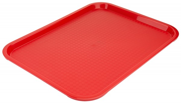 Contacto Fast Food Tablett 40 cm rot