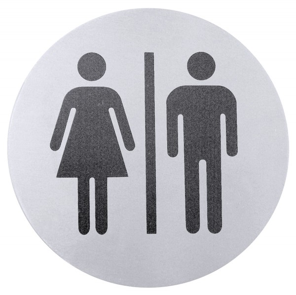 Contacto Toiletten-Türsymbol DAME/HERR