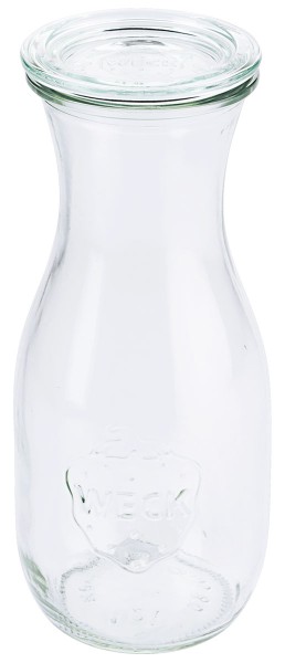 Contacto Saftflasche aus Glas 1/2 l