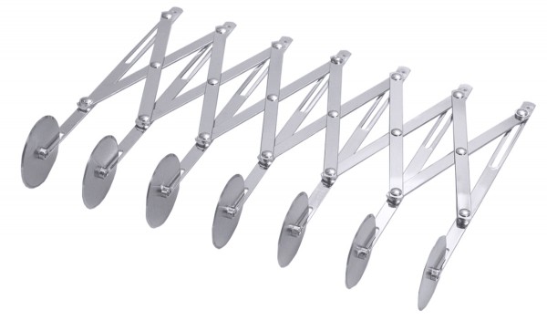 Teigschneider mit 5 glatten Rädchen